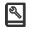 Equipment kit icon.